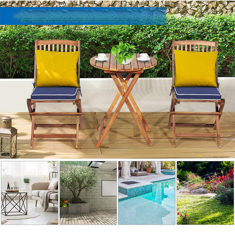 Uteplatssamtal utomhus-set 3-delat uteplatssamtalsset med kuddar