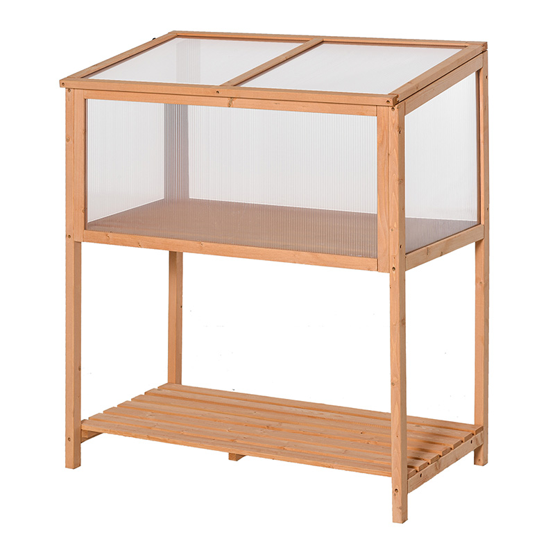 36' x 20' x 41' Växthusupphöjd växtskyddslåda för växthus utomhus med öppningsbar topp, kall träram Orange 36' x 20' x 41' Växthusupphöjd växtskyddslåda för växthus utomhus med öppningsbar topp, kall träram Orange