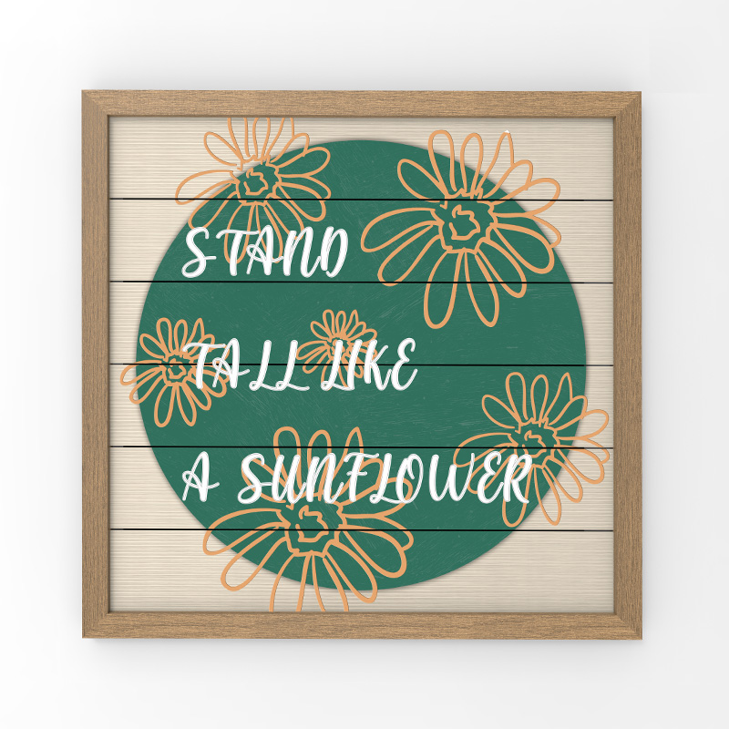 Hem Symaskin Trä Väggdekor