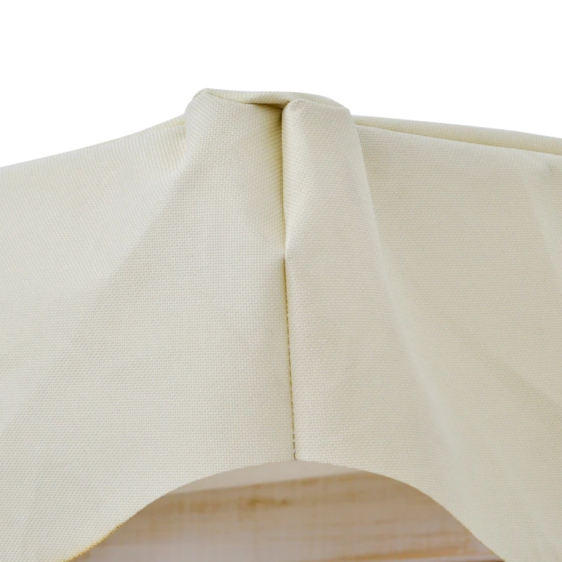 2-personers gunga för utomhusgung på veranda med trästativ, stark design med A-ram och justerbar skärmtak för vattenbekämpning