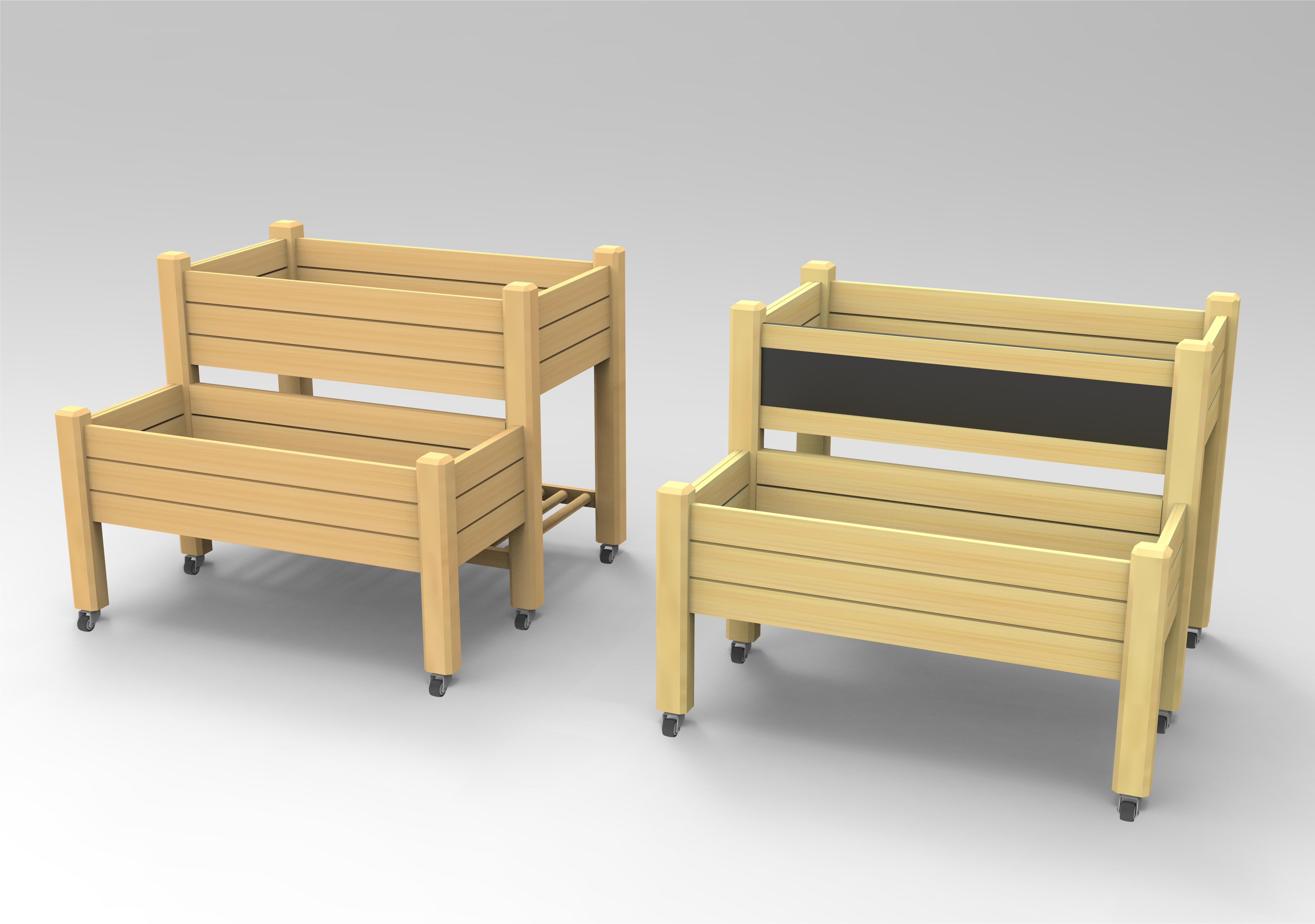 Trädgårdsbäddskruka för barn