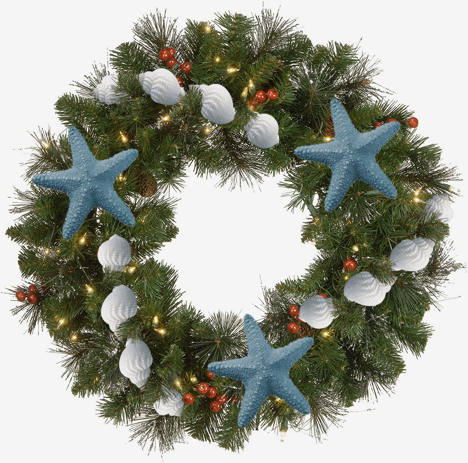 Lixincrafts inredning vid havet, inredning i havsstil, skalkrans