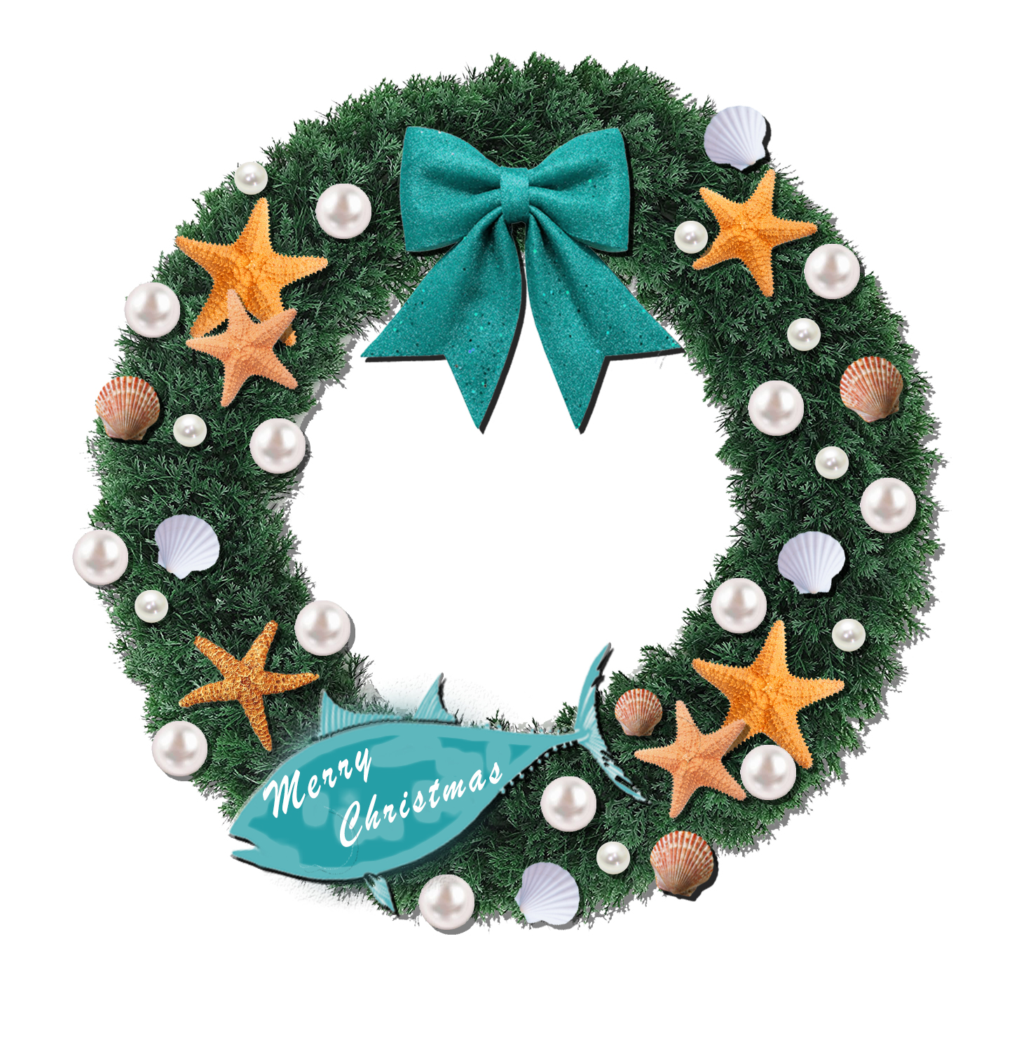 Lixincrafts inredning vid havet, inredning i havsstil, skalkrans